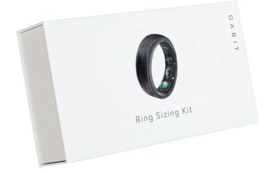 GABIT Smart Ring Sizing Kit | Size First Before You Buy | Includes 8 Sample Ring Sizes for Men, Women | Tracker for Health, Fitness, Steps, Sleep, Stress, Workouts, Sports, HRV, SPO2, Temp & Nutrition Health & Fitness
