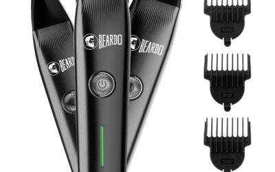 Beardo Ape-X Prime 3-in-1 Multipurpose Trimmer for Men | Grooming Kit : Beard Trimmer, Precision Trimmer, Ear & Nose Trimmer | Stainless Steel self-sharpening blades | Type C charging | Gift For Brother | Gift For Friends Menʼs Grooming Kits