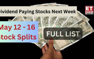 Rs 126 dividend; 14 companies; 2 stock splits THIS week: BSE, SBI, BEML, Coforge – FULL LIST – Markets